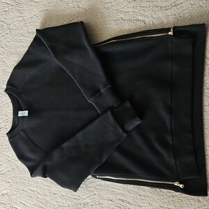 Varley Black  Crew Neck Sweater